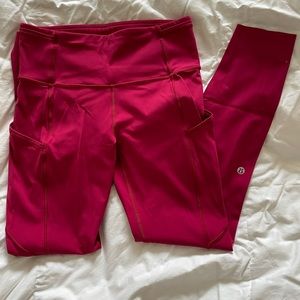Lululemon Fast & Free leggings